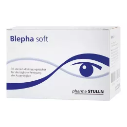 BLEPHA SOFT Renseservietter for øyelokk, 30 stk