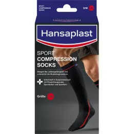 Hansaplast Sport komprimering Sokker Størrelse L, 2 stk
