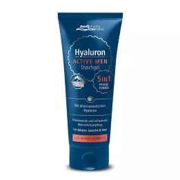 HYALURON ACTIVE MEN Dusjgelé, 200 ml