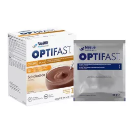 OPTIFAST Fløtesjokoladepulver, 8X55 g