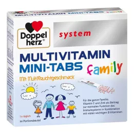 DOPPELHERZ Multivitamin Mini-Tabs familiesystem, 20 stk