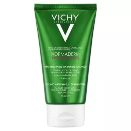 Vichy Normaderm matting rengjøring med leire, 125 ml