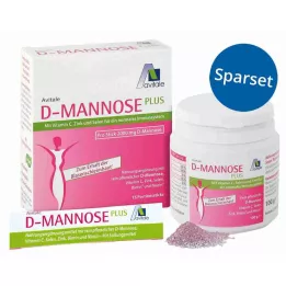 D-MANNOSE SPARSET 15xStick+100 g pulver, 1 P