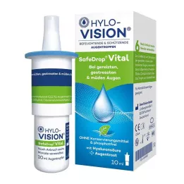 HYLO-VISION SafeDrop Vital øyedråper, 10 ml
