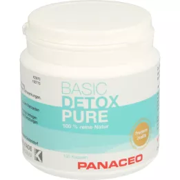 Panaceo Grunnleggende Detox Pure Capsules, 100 stk