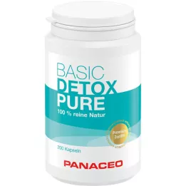 Panaceo Grunnleggende Detox Pure Capsules, 200 stk