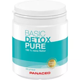 Panaceo Grunnleggende-detox rent pulver, 400 g