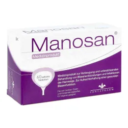 Manosan-tabletter (60 stykker)