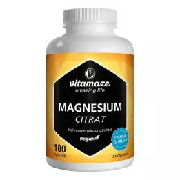 Vitamaze Magnesium Citrate Capsules, 180 stk