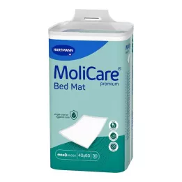 MOLICARE Premium Bed Mat 5 dråper 40x60 cm, 30 stk