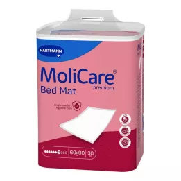 MOLICARE Premium Bed Mat 7 dråper 60x90 cm, 30 stk