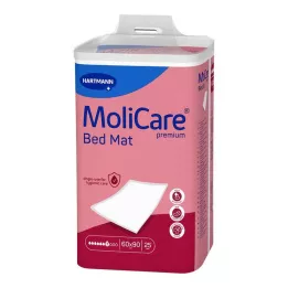 MOLICARE Premium Sengematte 7 Drops 60x90 cm, 25 stk