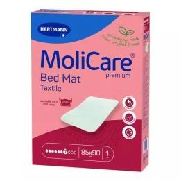 MOLICARE Premium Sengematte Tekstil 7 Drops 85x90cm, 1 stk