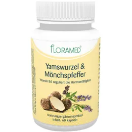 Yam Root & Monks Pepper Floramed Capsules (60 stk)