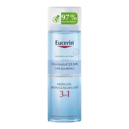 Eucerin Dermatoclean Hyaluron Micelle Rengjøringsvæske 3in1, 200 ml