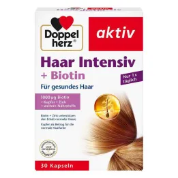 Doppelherz Hair Intensive + Biotin Kapsler, 30 stk
