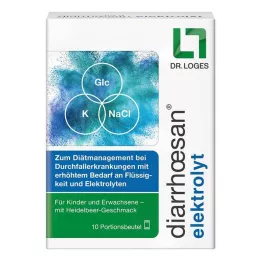 Diarrhoesan Electrolytte, 10 stk