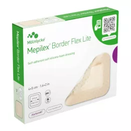 MEPILEX Border Flex Lite skumbandasje 4x5 cm, 10 stk