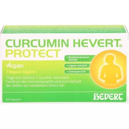 CURCUMIN HEVERT Protect-kapsler, 60 stk