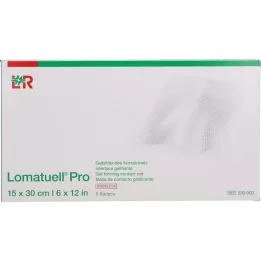LOMATUELL Pro 15x30 cm steril, 5 stk