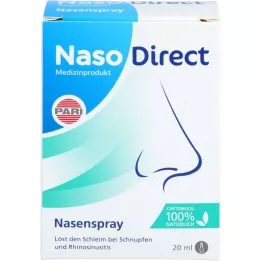NASODIRECT Nesespray med Captomucil, 20 ml