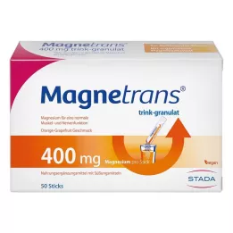 MAGNETRANS 400 mg drikkegranulat, 50X5,5 g