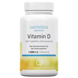 SANHELIOS Vitamin D 1000 IE tabletter, 365 stk