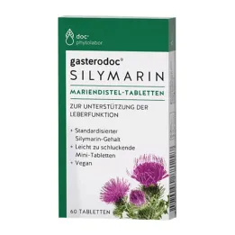 Gasterodoc Silymarin Milk Thistle Tabletter, 60 stk