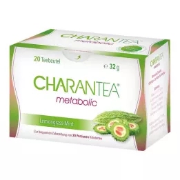 CHARANTEA metabolic Sitron/Mint filterposer, 20 stk