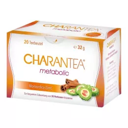 CHARANTEA metabolsk kanel urtete filterposer, 20 stk