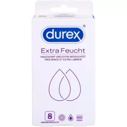 DUREX Ekstra fuktige kondomer, 8 stk