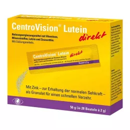 CENTROVISION Lutein direkte granulat, 28 stk