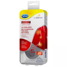 SCHOLL 3/4 setter inn hæl og knesmerter 40-42, 1x2 stk