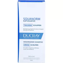 DUCRAY SQUANORM tørr flassbehandling sjampo, 200 ml