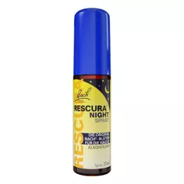 BACHBLÜTEN Original Rescura nattspray alkoholfri, 20 ml