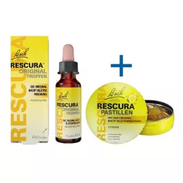 BACHBLÜTEN Original Rescura Drops alkoholfri, 10 ml