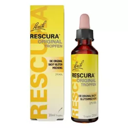 BACHBLÜTEN Originale Rescura-dråper med alkohol, 20 ml