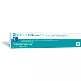 DICLO - 1 A Pharma Smerte gel 10 mg / g gel, 50 g