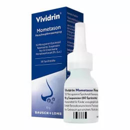 VIVIDRIN Mometason høysnuespray 50μg/spray 60SprSt., 10 g