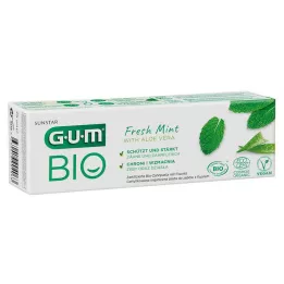 GUM Økologisk tannkrem fersk mynte, 75 ml
