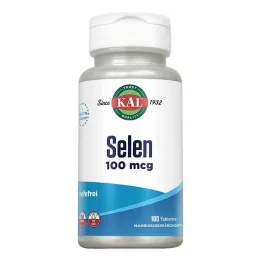 Selen 100 µg tabletter, 100 stk