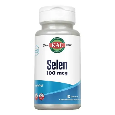 Selen 100 µg tabletter, 100 stk Selen 100 µg tabletter, 100 stk