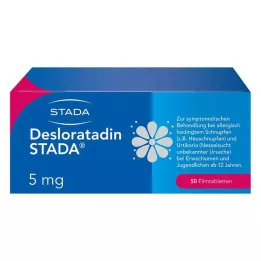 DESLORATADIN STADA 5 mg filmdrasjerte tabletter, 50 stk