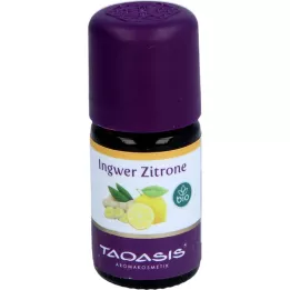 INGWER ZITRONE Bio essensiell olje, 5 ml