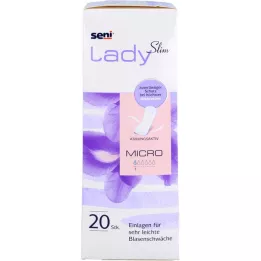 SENI Lady Slim Incontinence Insert Micro, 20 stk