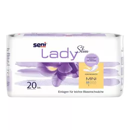 SENI Lady Slim Incontinence Insert Mini, 20 stk