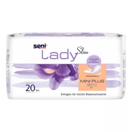 SENI Lady Slim Incontinence Insert Mini Plus, 20 stk