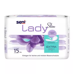 SENI Lady Slim inkontinenspute ekstra, 15 stk