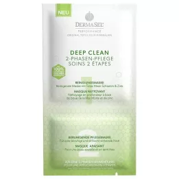 DermaSel Ytelse Hyaluron Forte Deep Clean Mask, 1 stk