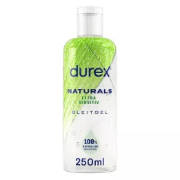 DUREX naturlig vannbasert glidemiddel, 250 ml